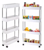Carrito organizador de baño y cocina