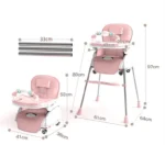 Silla Comedor Bebe 4 En 1 - Image 3