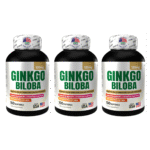 Ginkgo Biloba X 100 Softgels X 3