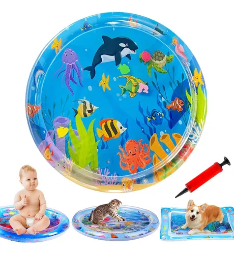 17518560451002855914 Tapete Agua Bebe Gateo Juegos Sensorial - Image 1