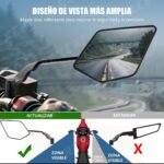 Espejos Alerón para motos Naked Stealth - Image 2