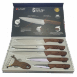 SET DE CUCHILLOS MADERA