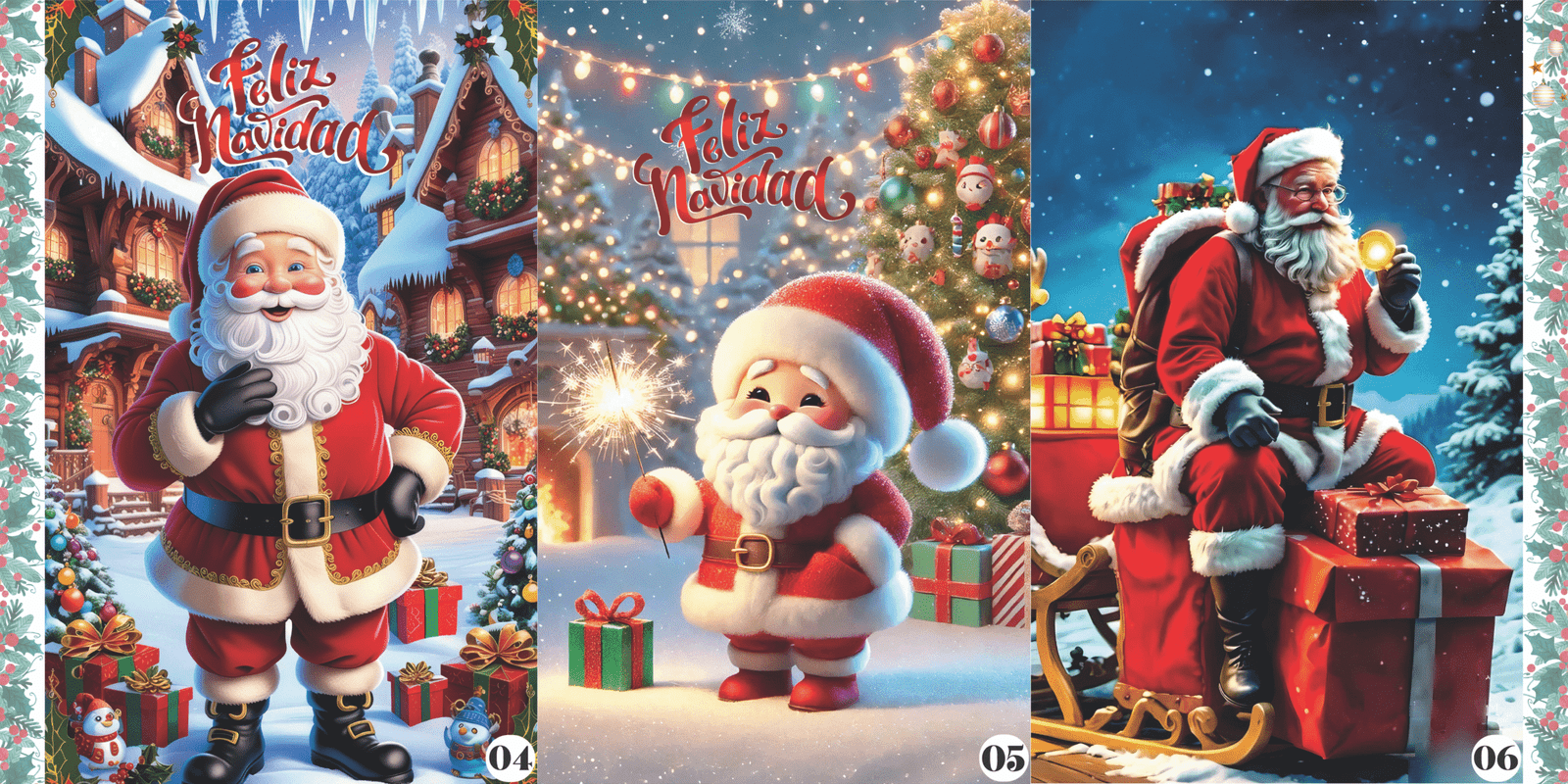 17595141942 FUNDAS DE NAVIDAD PARA PUERTAS - Image 1